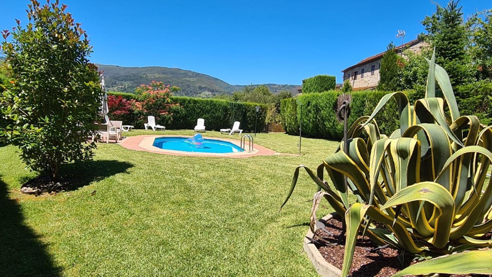 Casa rural O CARBALLO DA PEDRA La Caniza Exterior foto