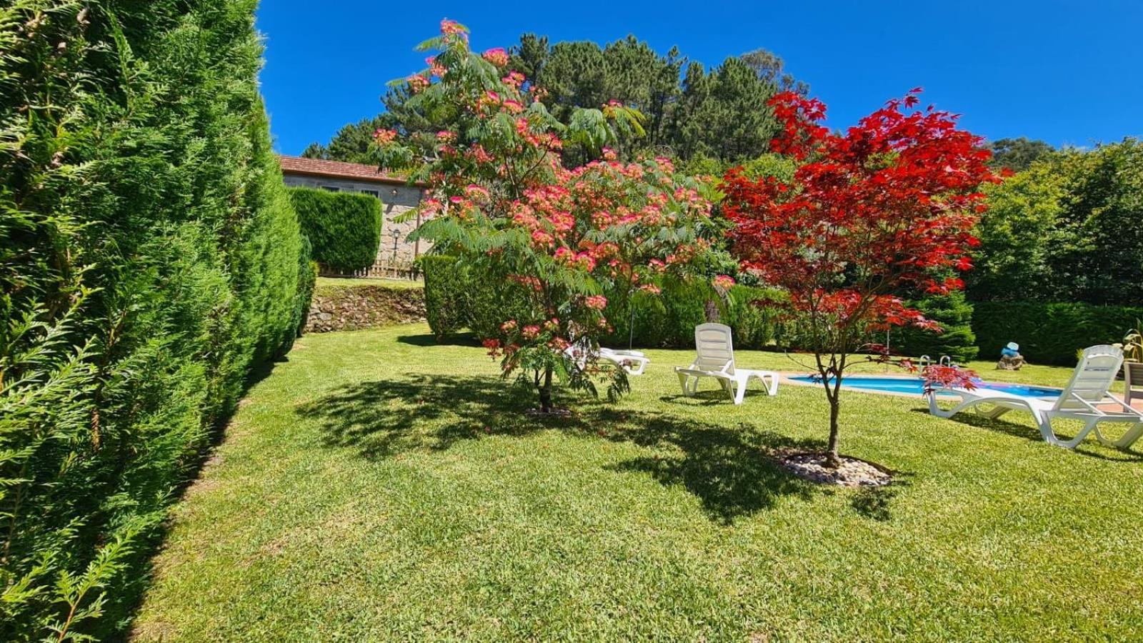 Casa rural O CARBALLO DA PEDRA La Caniza Exterior foto